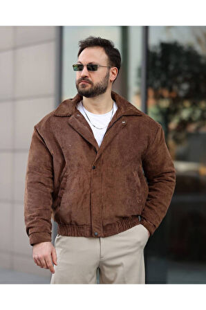 UNİSEX Kadife Baharlık Vinatage Oversize  Ceket