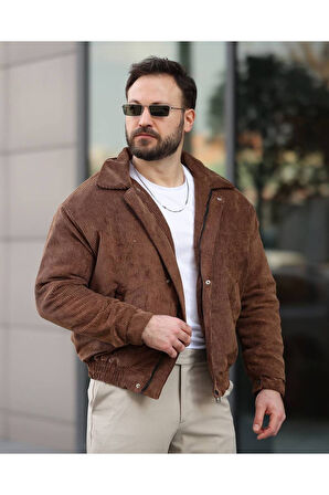 UNİSEX Kadife Baharlık Vinatage Oversize  Ceket