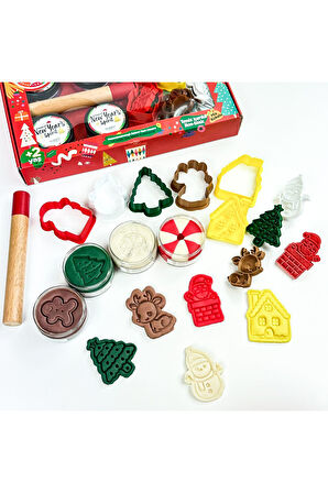 Yeni Yıl Doğal Oyun Hamuru Seti