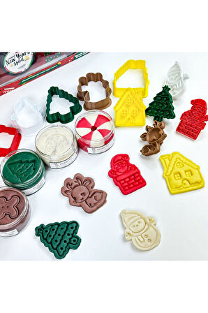 Yeni Yıl Doğal Oyun Hamuru Seti