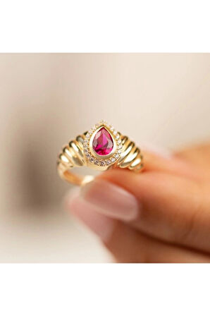 Burgulu Şovalye Altın Yüzük