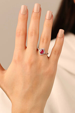 Lotus Tektaş Altın Yüzük