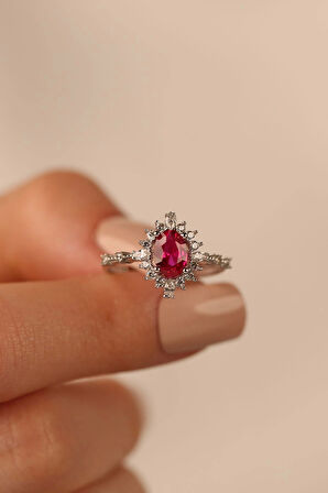 Lotus Tektaş Altın Yüzük