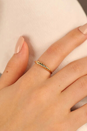 Çıtır Eklem Altın Yüzük