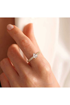 Damla Tektaş Altın Yüzük