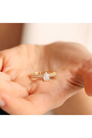 Damla Tektaş Altın Yüzük