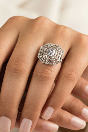 Baget Tektaş Altın Yüzük