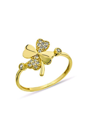 Yonca Çıtır Altın Yüzük