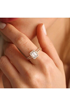 Tektaş Baget Altın Yüzük