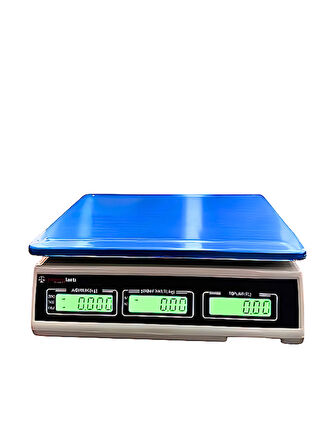 30 Kg 2025 Bakanlık Onaylı Mühürlü Fiyat Hesaplamalı Terazi