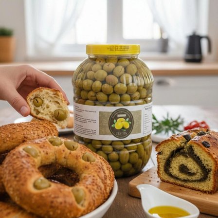 Kırma Yeşil Zeytin 5 lt Pet