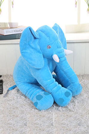 Uyku Oyuncağı Pelus Oyuncaklar Kiz Erkek Cocuk Oyuncak Ayı Polar Peluş Sevimli Uyku Fili 85cm