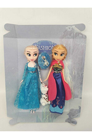 Dısney Frozen Karlar Ülkesi Elsaanna ve Olaf Oyuncak Bebek 23 vm Çocuk Eğitici Oyuncaklar