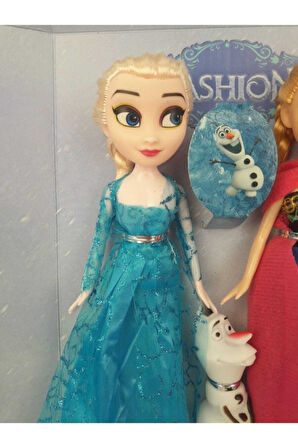 Dısney Frozen Karlar Ülkesi Elsaanna ve Olaf Oyuncak Bebek 23 vm Çocuk Eğitici Oyuncaklar