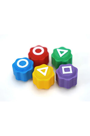 Squid Game 2 Gonggi 5 Taş ( Beş Taş ) Oyunu Kutulu Premium Dolu Taşlar Çocuk Eğitici Oyuncaklar
