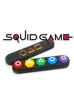 Squid Game 2 Gonggi 5 Taş ( Beş Taş ) Oyunu Kutulu Premium Dolu Taşlar Çocuk Eğitici Oyuncaklar