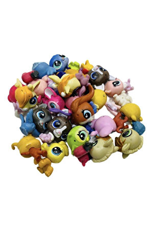 Littlest Pets Shop Lps Minişler 10Adet Birden Oyuncak Miniş Çocuk Eğitici Oyuncaklar