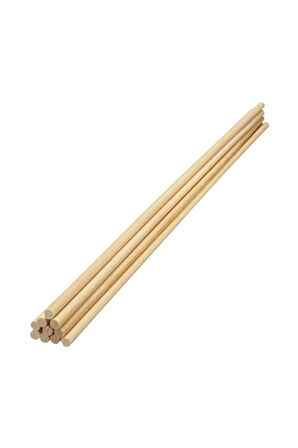 Bs136 Ahşap Çubuk 30Cm X 5 Mm X 10 Lu Çocuk Eğitici Oyuncaklar