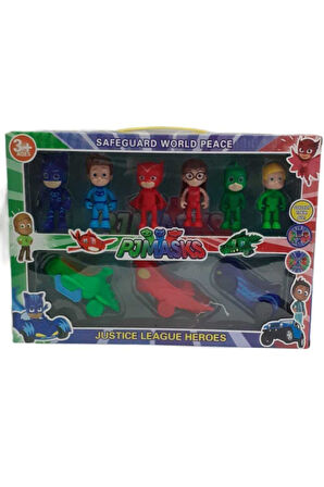 Kız Erkek Çocuk Eğlenceli Oyuncaklar Pjmaskeliler Catboyconnorowletteamayagekko Greg Karakterleri Ve
