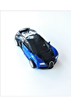 Bugatti Robota Dönüşen Araba Çocuk Eğitici Oyuncaklar