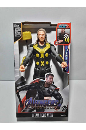 The Thor Action Figür Oyuncak Işıklı Konuşan 285Cm Çocuk Eğitici Oyuncaklar