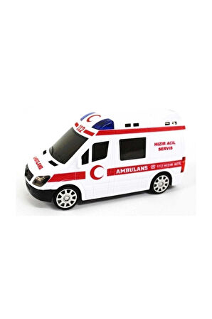 Oyuncak Ambulans Ledli 3d Işıklı Srenli Işıklı Kız Cocuk Erkek Cocuk Oyuncak Egitici Oyuncak Kız Er