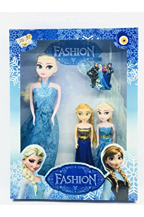 Frozen Elsa Anna Bebek Oyuncak Set 3lü Çocuk Eğitici Oyuncaklar