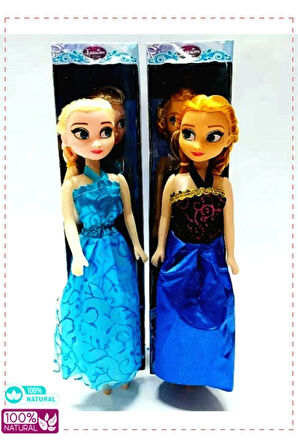 Karlar Ülkesi Prenses Elsa ve Anna Ikili Et Bebek Kız Cocuk Erkek Cocuk Oyuncak Egitici Oyuncak Erk