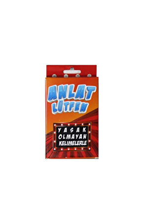 Anlat Lütfen Kart Oyunu Eğitici Ve Eğlendirici Grup Oyunu Çocuk Eğitici Oyuncaklar