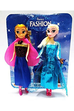 Karlar Prensesi Elsa Ve Anna Oyuncak Bebek Çocuk Eğitici Oyuncaklar
