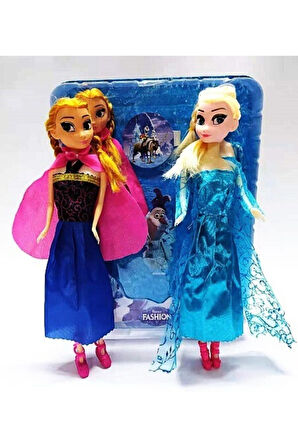 Karlar Prensesi Elsa Ve Anna Oyuncak Bebek Çocuk Eğitici Oyuncaklar