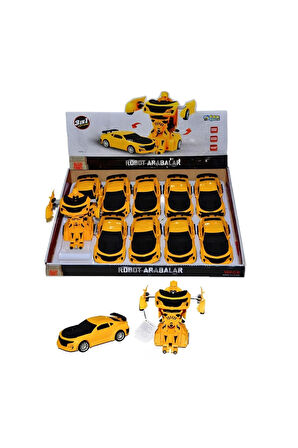 Robot Olan Araba Bumblebee Çocuk Eğitici Oyuncaklar