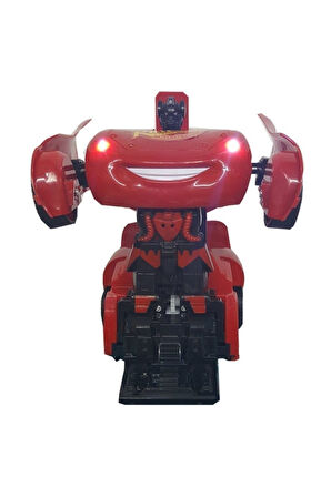 Robota Dönüşen Şimşek Mcqueen Uzaktan Kumndalı Şarjlı Araba Çocuk Eğitici Oyuncaklar
