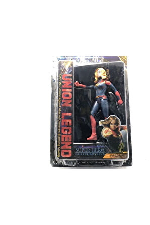 Kaptan Marvel 18cm Işıklı Figür Çocuk Eğitici Oyuncaklar