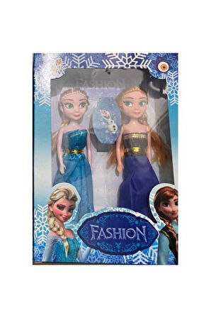 Frozen Elsa Ve Anna 23Cm Frozen Karlar Ülkesi Ikili Bebek Çocuk Eğitici Oyuncaklar