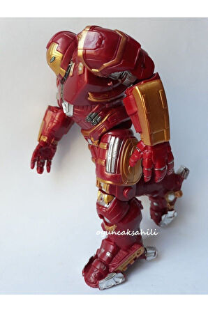 Demir Adam Hulk Buster Kırılmaz Oyuncak Figür Ironman Kaskı Açılır Işıklı Ironman Çocuk Eğitici Oyu
