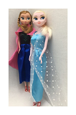 Disney Frozen Karlar Ülkesi Anna Ve Elsa Bebek Çocuk Eğitici Oyuncaklar