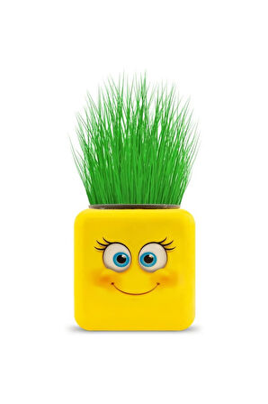 Sarı Emoji Çim Adam Çocuk Eğitici Oyuncaklar