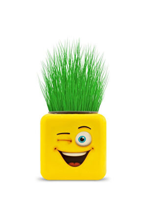 Sarı Emoji Çim Adam Çocuk Eğitici Oyuncaklar