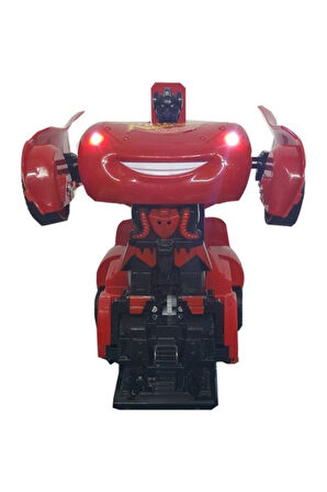Oyuncak Robota Dönüşen Şimşek Mcqueen Uzaktan Kumandalı Şarjlı Araba Çocuk Eğitici Oyuncaklar