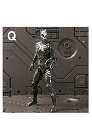 2019 Infiniti War Union Legend Işıklı Avengers Black Panther 17cm Çocuk Eğitici Oyuncaklar