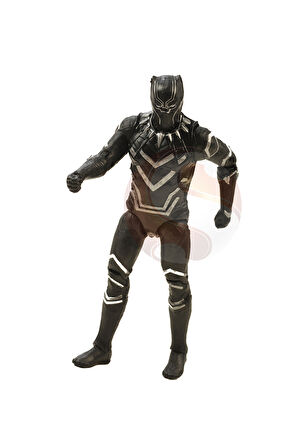 2019 Infiniti War Union Legend Işıklı Avengers Black Panther 17cm Çocuk Eğitici Oyuncaklar