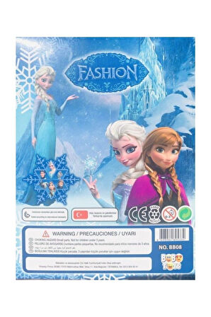 2'li Fashion Elsa Ve Anna Oyuncak Bebek Set ( 12Cm ) Çocuk Eğitici Oyuncaklar