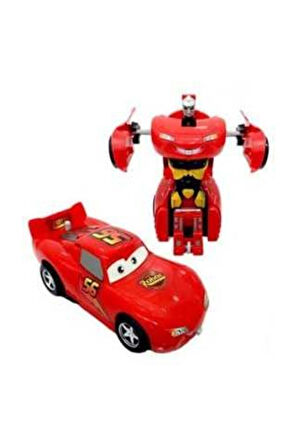 Robot Olan Araba Sürtmeli Çocuk Eğitici Oyuncaklar