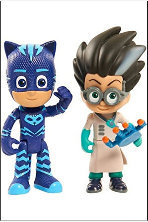Pijamaskeliler Pjmasks Figür Oyuncakları 10 Lu Set Eğitici Oyuncak Çocuk Eğitici Oyuncaklar