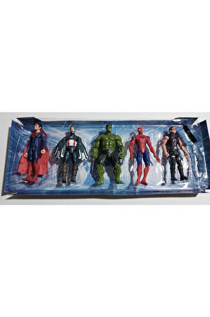 Örümcek Adam Kaptan America Yüzbaşı Hulk Spidermen Hawkeye Çocuk Eğitici Oyuncaklar