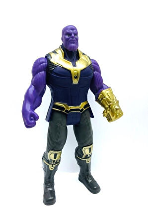 Örümcek Adam & Thanos 2'li Figür Işıklı Oyuncak Seti Örümcek Adam Thanos Karakter Çocuk Eğitici Oyu