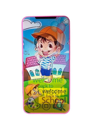 Dokunmatik Cep Telefonu Türkçe Sesli 4 Fonksiyonlu Ve 22 Tuşlu Sesli Elektronik Pembe Piyano Çocuk