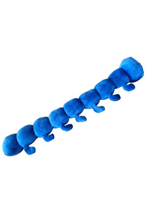 Renkli Tırtıl Karakter Yastık Uyku Arkadaşı Tırtıl 75Cm