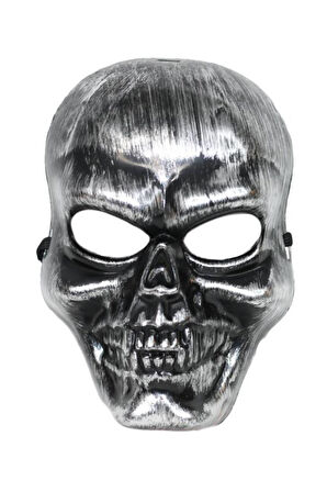 Kuru Kafa Maske Cadılar Bayramı Kuru Kafa Maske Siyah Gümüş Çocuk Eğitici Oyuncaklar
